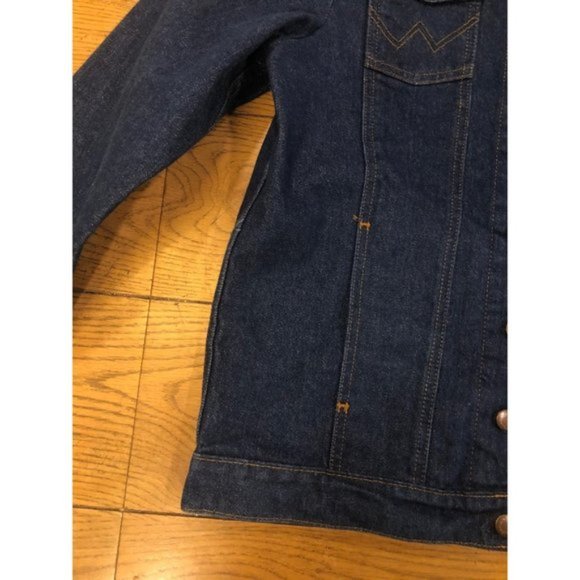 Jean Jacket Wangler XL Dark Jean Colored - Picture 5 of 12